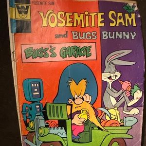 Yosemite Sam and bugs bunny comic as is
